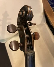 VINTAGE RIGAT RUBUSTTE Violin - St. Petersburg -1918? w/Case parts or restore