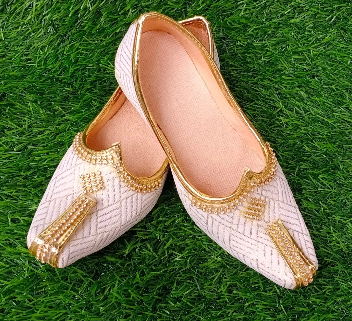 Juttigenics Present ETHNIC Mojaris for Men Sherwani Shoes Punjabi Jutti for  Men's Wedding Mojari Stylish Juttis1088