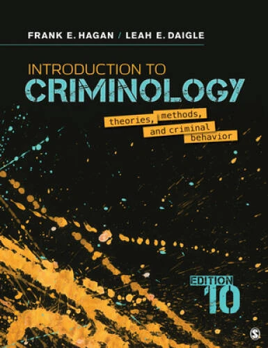 Introduction to Criminology: Theories, Methods, and Criminal Behavior - GOOD