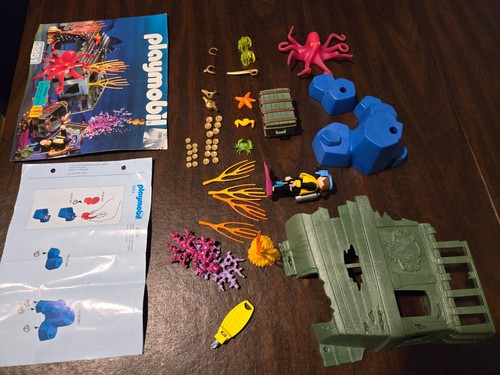 Playmobil 3951 Wrack Taucher Set von 1997 Vintage neuwertig Anleitung