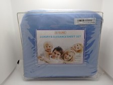 Luxury  Elegance Cal King Sheet Set Deep Pockets