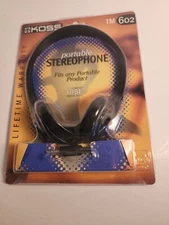 New Koss Sterophone Head Set. 