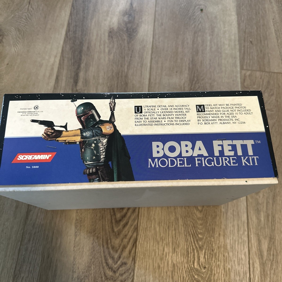 未開封 ボバフェット 1/4モデルキット SCREAMIN’ Screamin' Products Star Wars Boba Fett Model Figure Kit 1/4