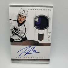 2013-14 Panini Dominion Tanner Pearson Rookie Patch Auto /299 - #132