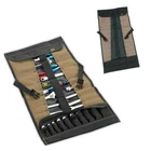 CLC 1173 Custom Leather Craft 32 Pocket Socket Tool Roll Up Pouch Organizer