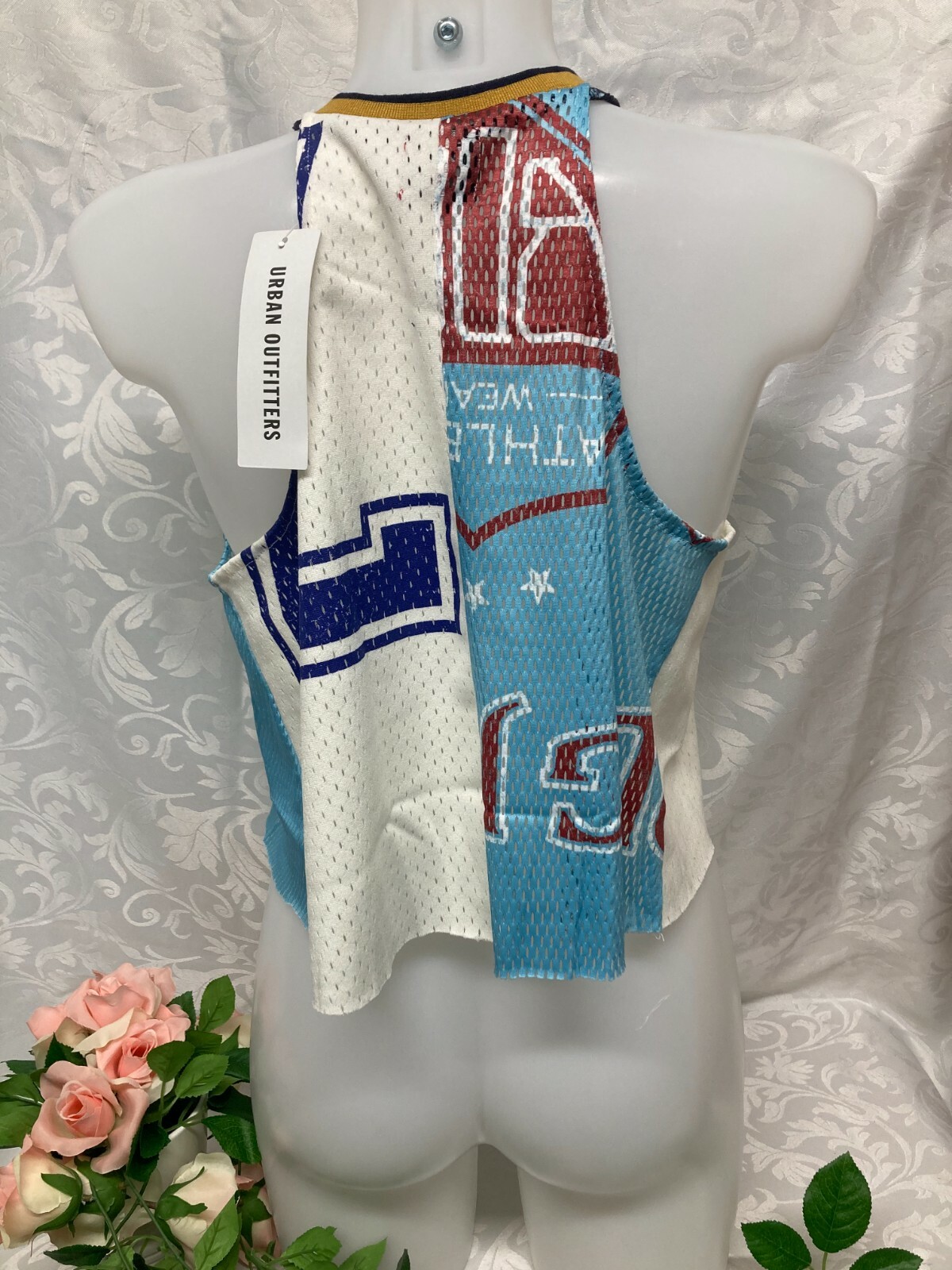 Urban Outfitters Women Top Field Hater Blue Size XS Sleeveless New Free