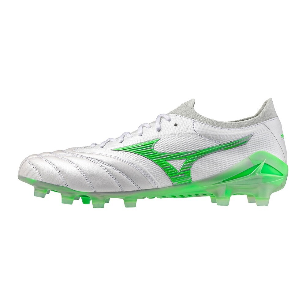 Mizuno MORELIA Neo 4 Beta β White Pearl Neon Green