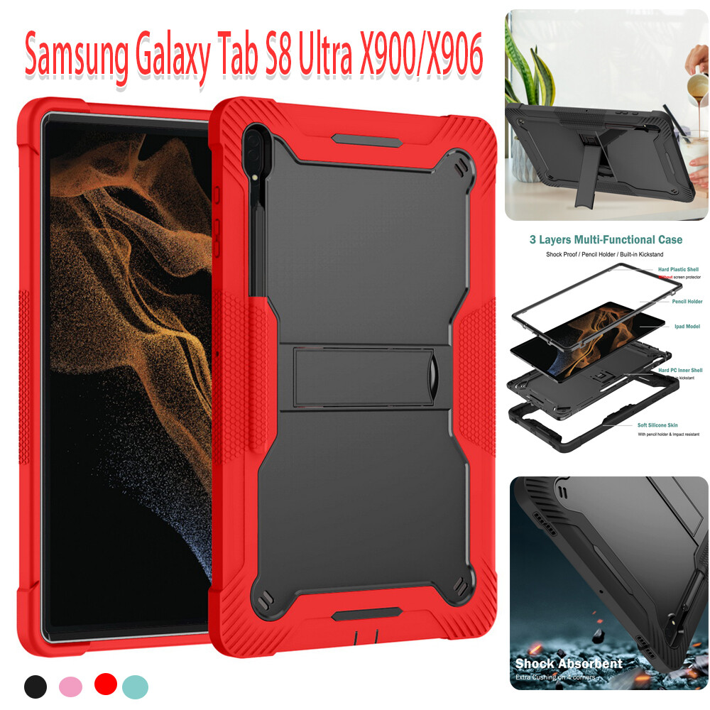 Case for Samsung Galaxy Tab S8 Ultra X900/X906 S8+ Heavy Duty