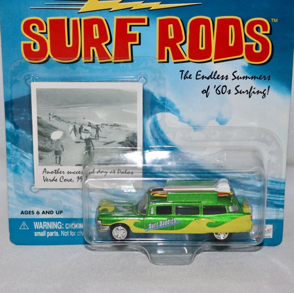 Johnny Lightning ~ Surf Daddies ~ 1960’s Surf Rods & Longboards DieCast 1:64 - Image 3 of 4