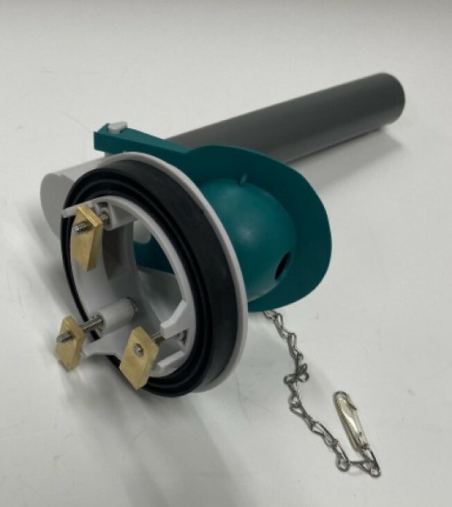 Eljer One Piece Toilet, 3.2 Inch Flush Valve w/Sliding Adjustable