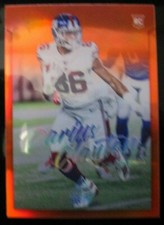 Darius Slayton 2019 Panini Chronicles Luminance Orange Rookie RC /25