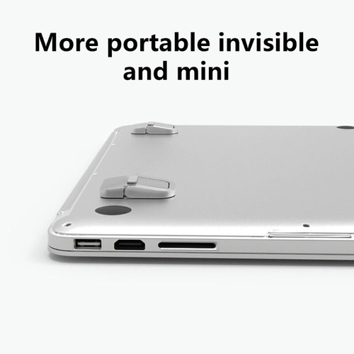 2pcs Notebook Stand Portable Aluminum Laptop Stand for Efficient Work Setups - Afbeelding 5 van 10