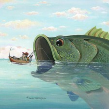 Ceramic Backsplash Tile Mural Comical Fun Kitchen/Bathroom - Lazy Day Afternoon