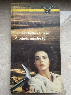 A bünös mindig fél von James Hadley Chase/ ungarisches Buch /1989