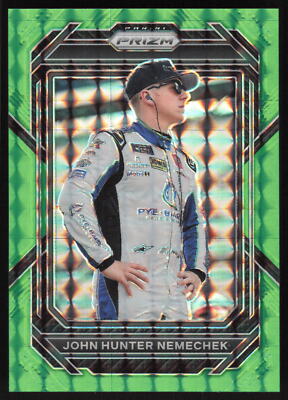 2023 Panini Prizm Reactive Green #31 John Hunter Nemechek #075/249