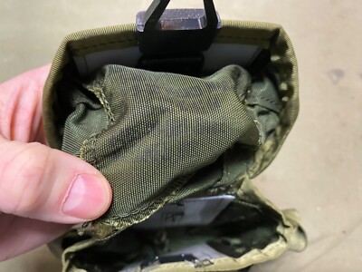 ORIGINAL VIETNAM WAR US ARMY 20RD MAGAZINE AMMO NYLON BELT POUCH