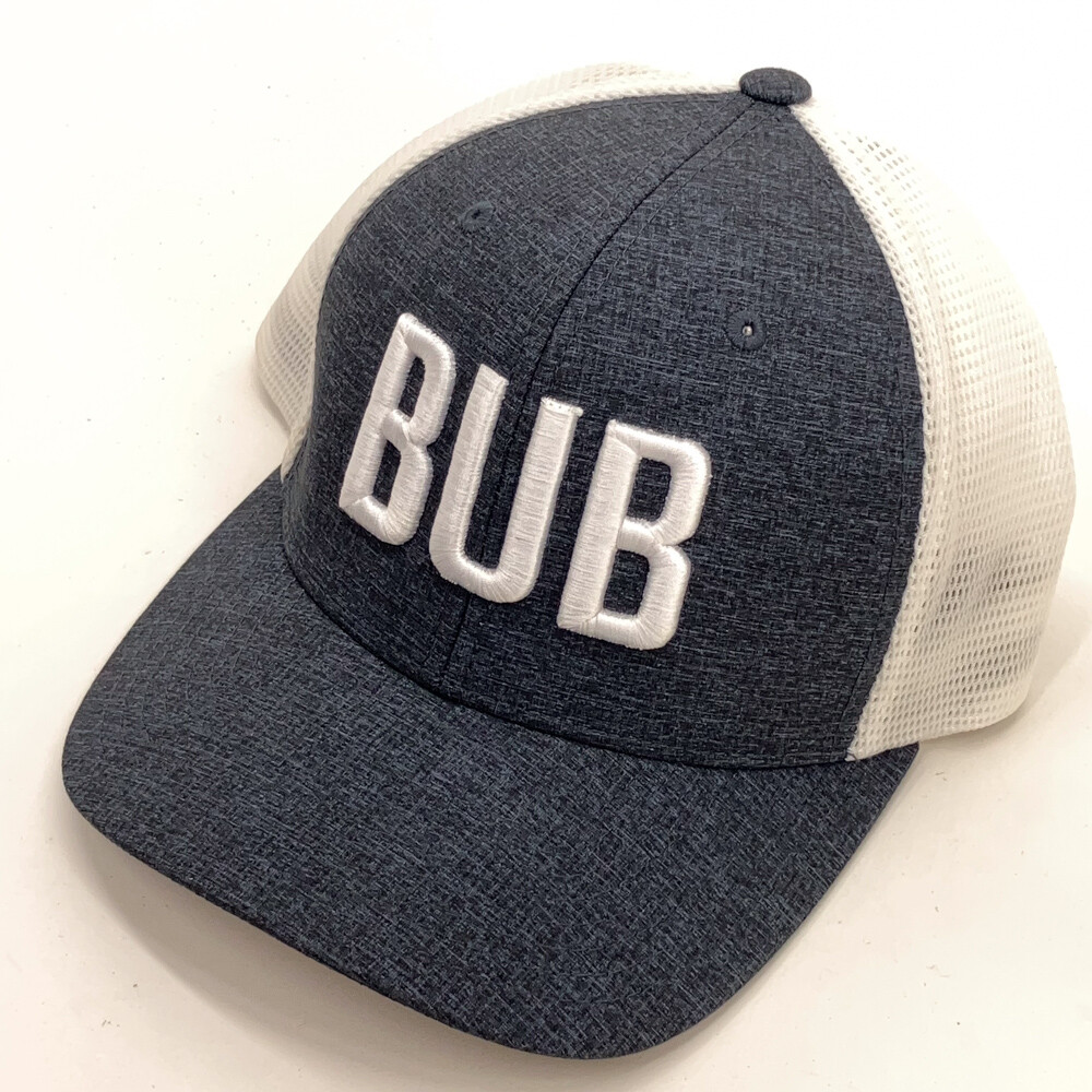 BUB Hat 110 Snapback Yupoong Gray White View 2