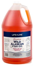 Life Line Wild Fish Oil 1gal Fresh Alaskan f/dogs & cats (similar to Salmon Oil)