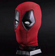 Adult Halloween Deadpool 3 cosplay Full Face Mask Breathable Knit Helmet