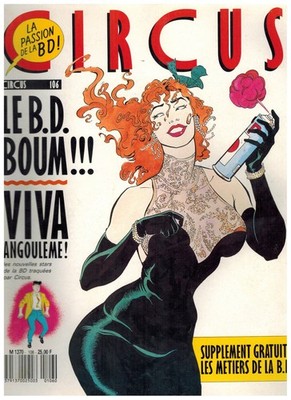Circus 106 Glenat BD 1987 Wininger Cossu Alfonso Font