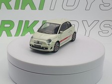 Fiat 500 Abarth Mondo Motors 1/43 White 2008
