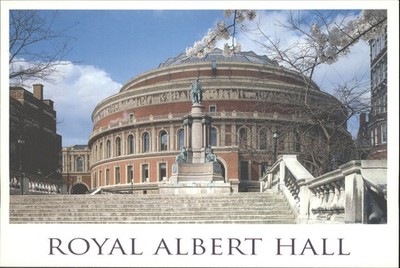 Royal Albert Hall London UK Postcard John Hinde Original Andy Williams Photo