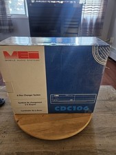 OLD SCHOOL MEI 6 DISC CD CHANGER CDC106 MEI CAR AUDIO 