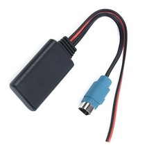 Bluetooth Adapter Aux Audio Cable For Alpine KCE-237B/CDE-101/INA-W900/CDA-105 X