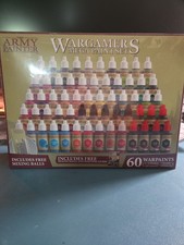 The Army Painter Wargamers Mega Paint Set 60 War Paints New 
