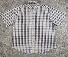 Carhartt Button Down Shirt Men's XL Plaid