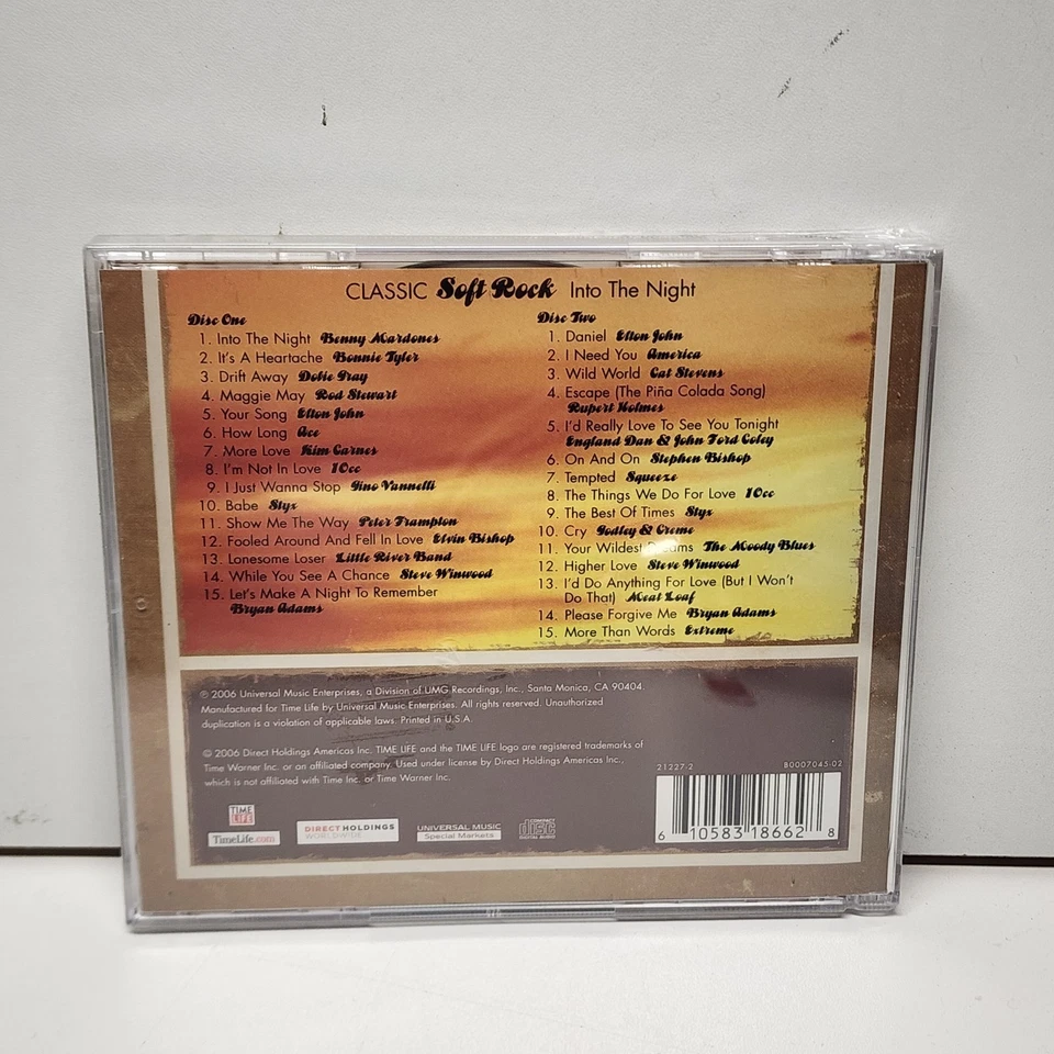 Classic Soft Rock : Into The Night 2 Disc Set - Audio CD - Image 2 of 2