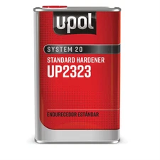 U Pol Products SYSTEM 20 UP2323 National Rule Standard Hardener, 1 L Tin, Clear,