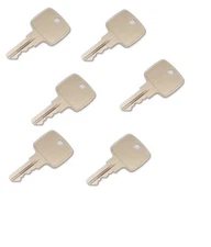 (6) Ignition Key Fits John Deere 955 4200 4300 4400 4500 4600 4700 5200 5300 540
