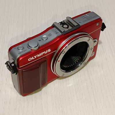 ❤️OLYMPUS❤️E-PM2❤️Wi-Fi転送可能❤️#80429 OLYMPUS PEN mini E-PM2 Mirrorless Digital Camera Red Body | eBay