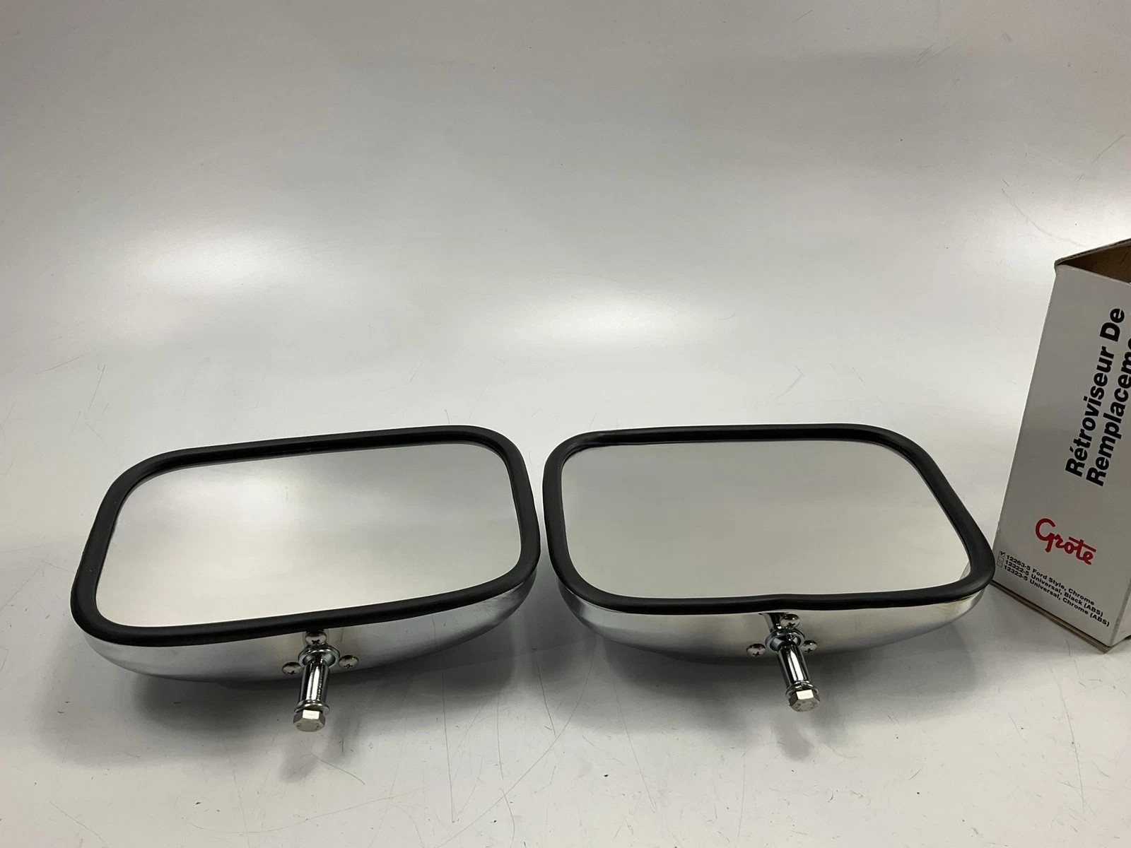 (2) Grote 12263-5 Non Heated Ford Truck & Van Mirrors 5" X 8"