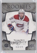 2017-18 Upper Deck Ice Exquisite Rookies 10/275 Victor Mete #R-10 s3e