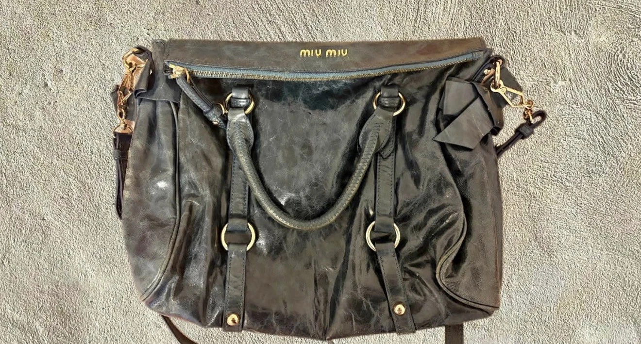 Miu Miu Vitello Bow Bag