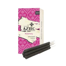 AZTEC Rosemary 6pc Hand Rolled Resin Incense Sticks Long Lasting