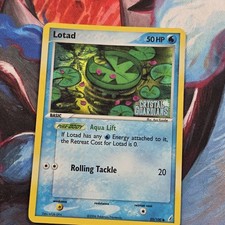 Pokemon TCG Lotad 55/100 EX Crystal Guardians Reverse Holo Common EN Card