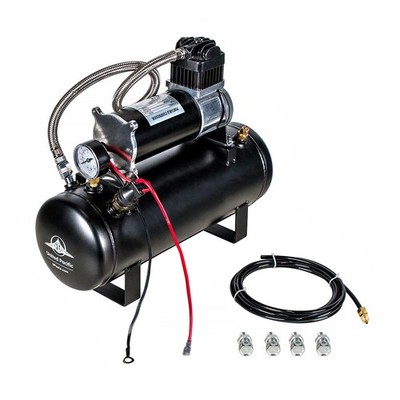 United Pacific 46154 Air Compressor & Tank Kit Competition Series Heavy Duty