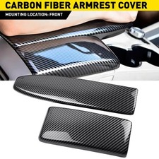Carbon Fiber Console Armrest Box Cover Trim For Mercedes Benz C-class W204 08-14 Carbon Fiber Console Armrest Box Cover Trim For Mercedes Benz C-class W204 08-14