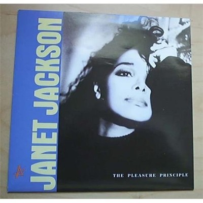 JANET JACKSON PLEASURE PRINCIPLE 7'' P/S UK