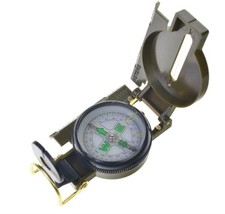 Portable Outdoor Military Army Camping Hiking Pocket Compass Navigation Tool EDC