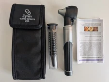 Zyrev Otoscope, Ear Scope w/Light, Case & Specula, Home/Professional Use