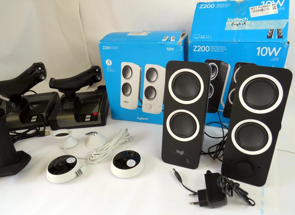 Bastlerware Logitech & Saitek – Misch-Kiste Defekt/ungeprüft – Ersatzteile #AW13 - Bild 3 von 4