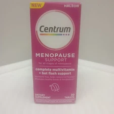 Centrum Complete Multivitamin Supplement Support Menopause 30 Tabs Exp 6/26