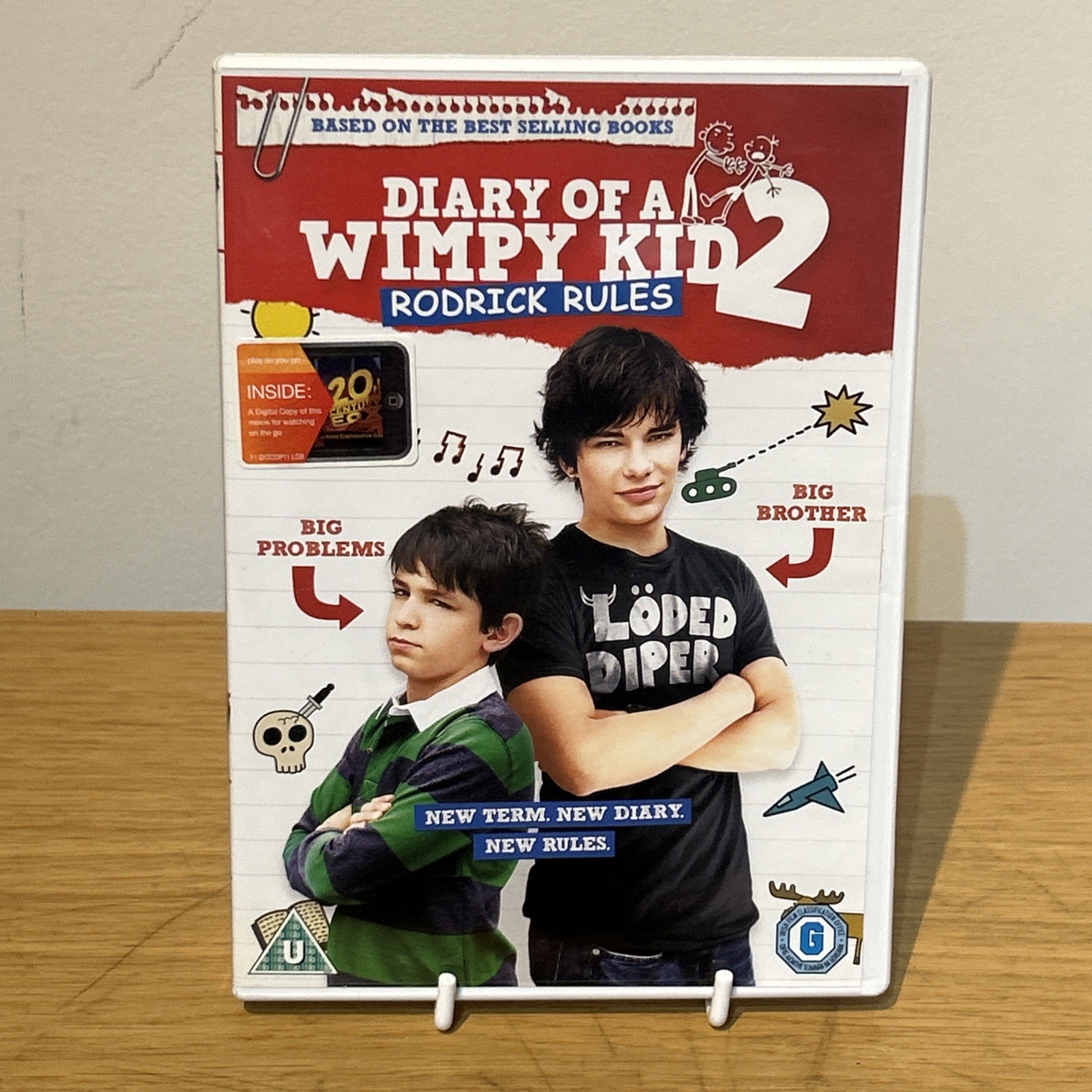 Diary Of A Wimpy Kid 2 - Rodrick Rules (DVD, 2011)