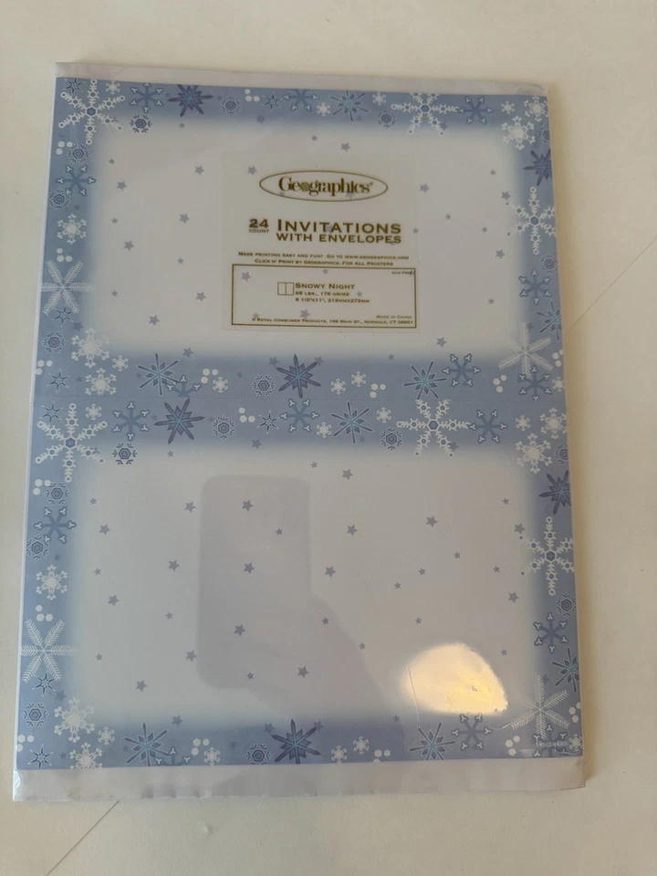 24 Invitations With Envelopes - Image 4 of 4