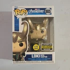 Funko Pop! Vinyl Avengers Loki with Scepter #985 Glow Entertainment Earth Exclu…