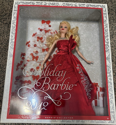 Barbie Holiday Barbie 2012 Collector Edition Christmas 12in Doll Unopened Box